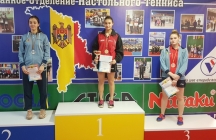 Александра Кирьякова завоевала Кубок Молдавии по н/теннису среди взрослых спортсменов