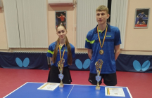 Бронзовые медали Чемпионата РМ Дениса Барбу и Екатерины Сиряк