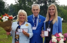 Елене Барбу и Алле Мокроусовой, в честь дня работника ФК и С ПМР, вручили  высокие Государственные и ведомственные награды