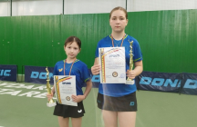 Медали юных дубоссарских теннисистов на Чемпионате Молдавии