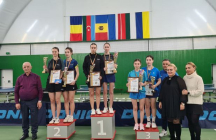 Три золотые и одна серебряная медаль завоёваны дубоссарскими теннисистами на Чемпионате РМ среди взрослых