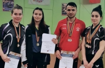 Золотые и бронзовые медали дубоссарских теннисистов  на Чемпионате РМ